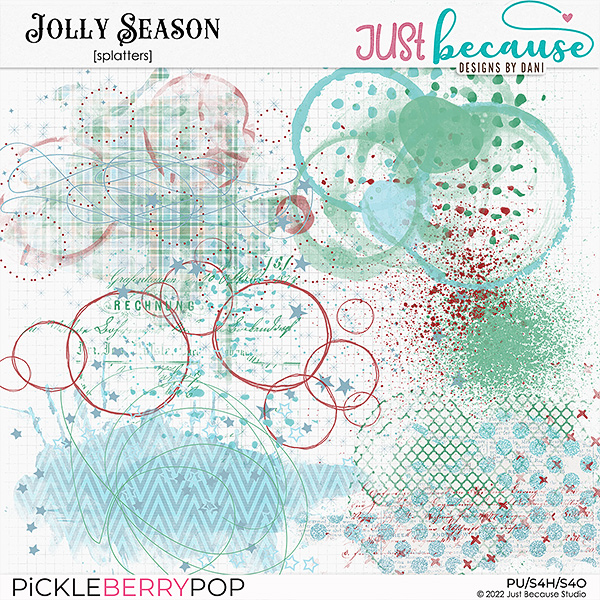 Jolly Season Splatters by JB Studio