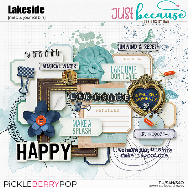 Lakeside Misc & Journal Bits by JB Studio