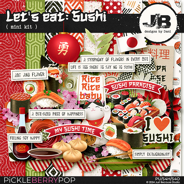 Let's Eat: Sushi by JB Studio