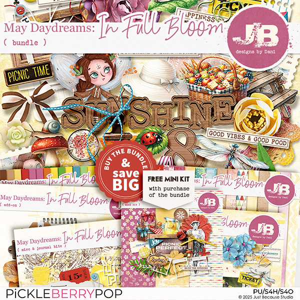 May Daydreams: In Full Bloom Bundle by JB Studio