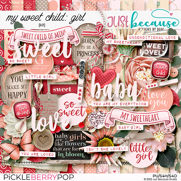 My Sweet Child {Girl} Kit by JB Studio