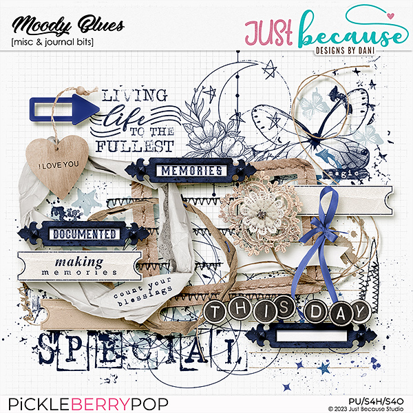 Moody Blues Misc & Journal Bits by JB Studio