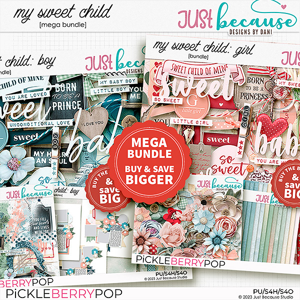 My Sweet Child Mega Bundle by JB Studio