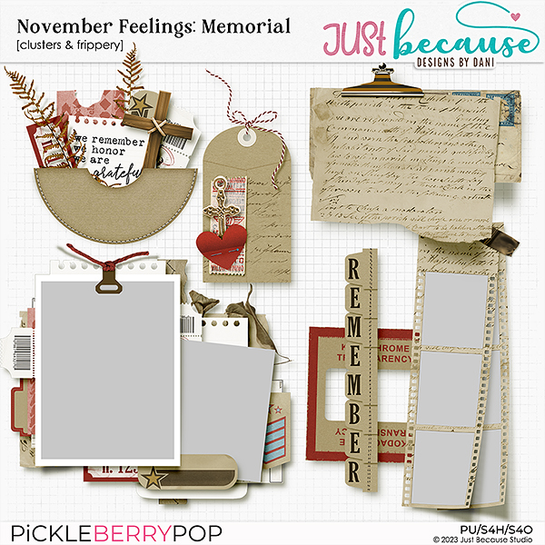 November Feelings: Memorial Clusters by JB Studio