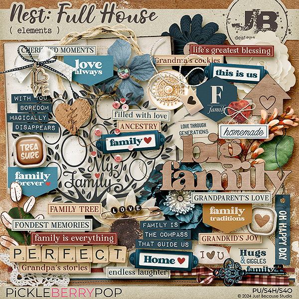 Nest {Full House} Elements by JB Studio