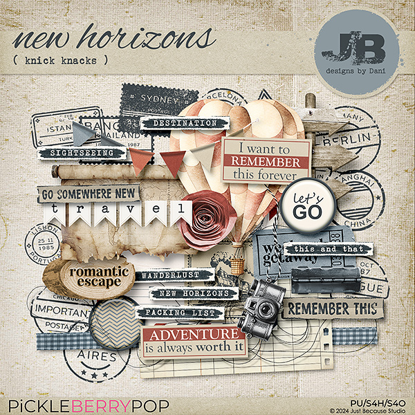 New Horizons Knick Knacks by JB Studio