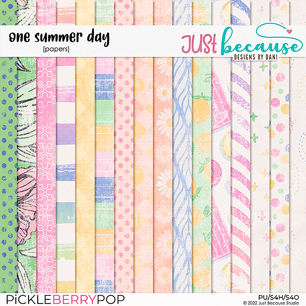 One Summer Day Papers by JB Studio