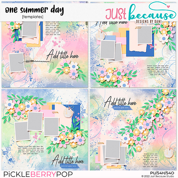 One Summer Day Templates by JB Studio