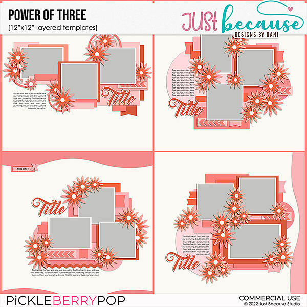 Power of Three Templates by JB Studio