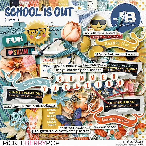 School Is Out Kit by JB Studio