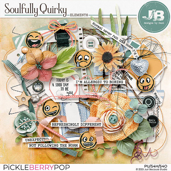 Soulfully Quirky Elements by JB Studio