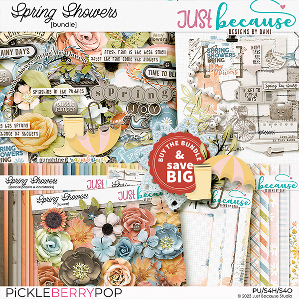 Spring Showers Bundle by JB Studio