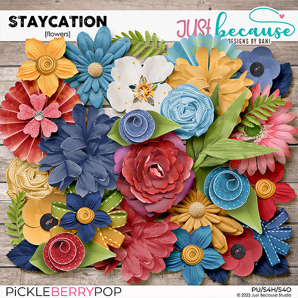 Staycation Flowers by JB Studio