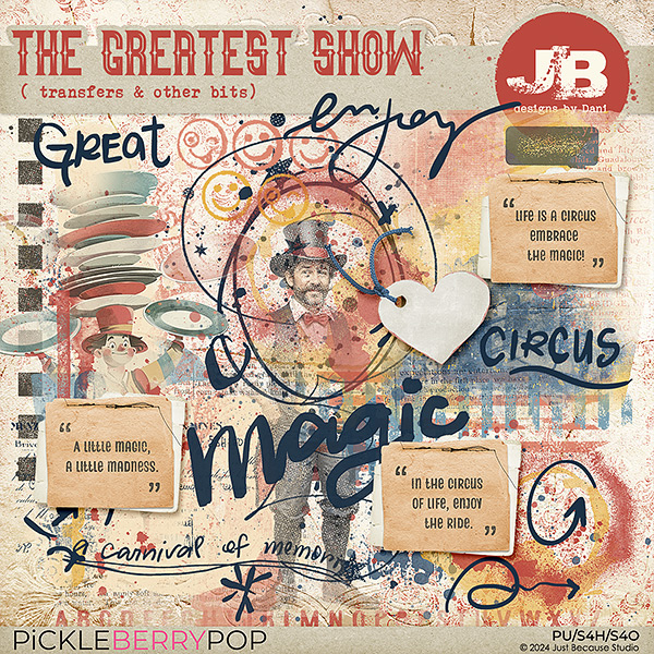 The Greatest Show Transfers by JB Studio