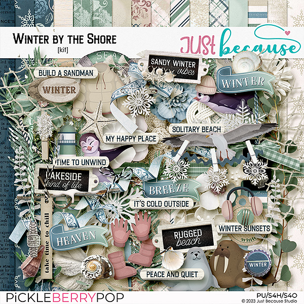 Winter by the Shore Kit by JB Studio