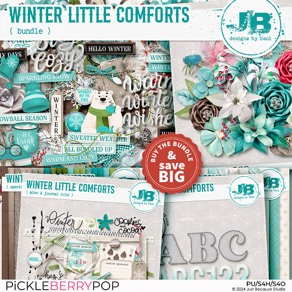 Winter Little Comforts Bundle by JB Studio