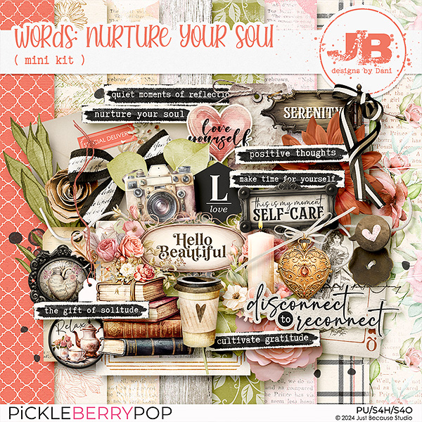 Words {Nurture Your Soul} by JB Studio