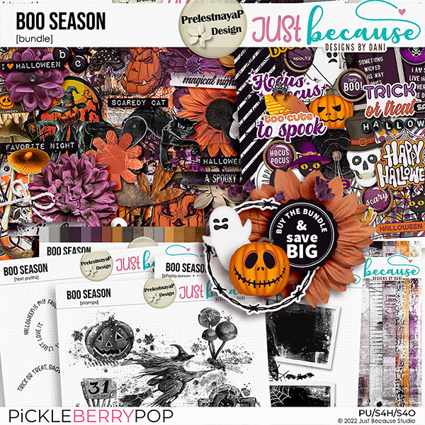 Boo Season Bundle by JB Studio and PrelestnayaP Design