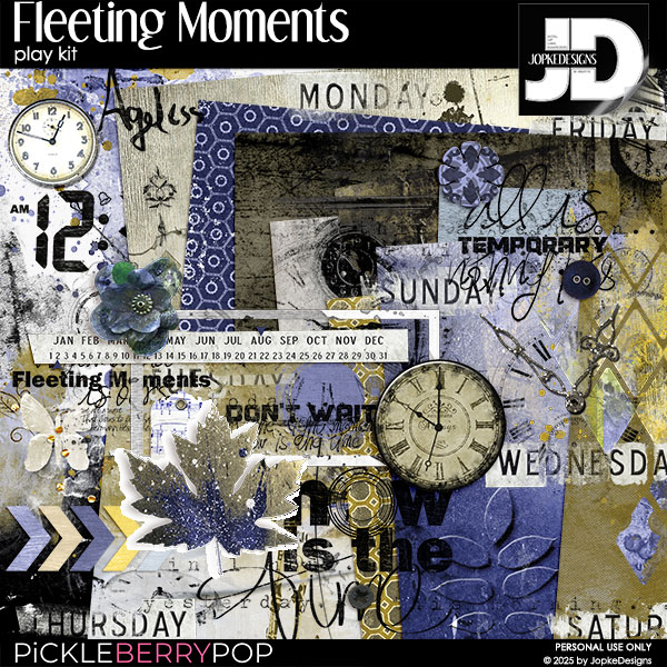 Fleeting Moments Play Kit by JopkeDesigns