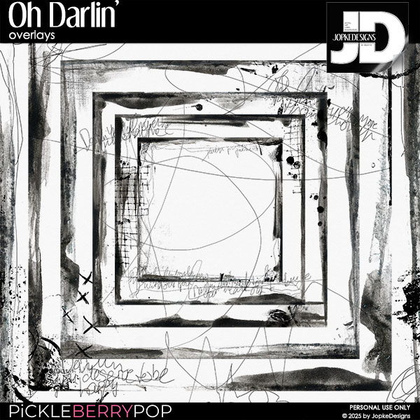 Oh Darlin Overlays by JopkeDesigns