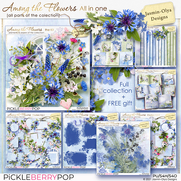 Among the flowers - All in One (Jasmin-Olya Designs)