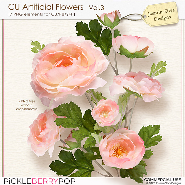 CU Artificial Flowers Vol.03 (Jasmin-Olya Designs)