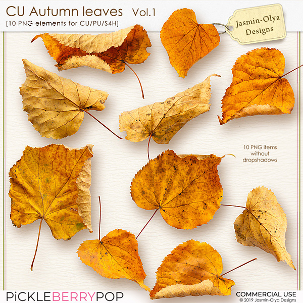 CU Autumn Leaves Vol.1 (Jasmin-Olya Designs)