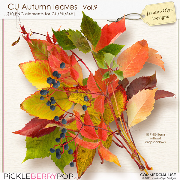 CU Autumn Leaves Vol.9 (Jasmin-Olya Designs)