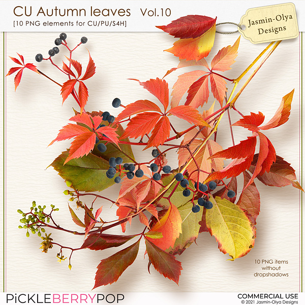 CU Autumn Leaves Vol.10 (Jasmin-Olya Designs)