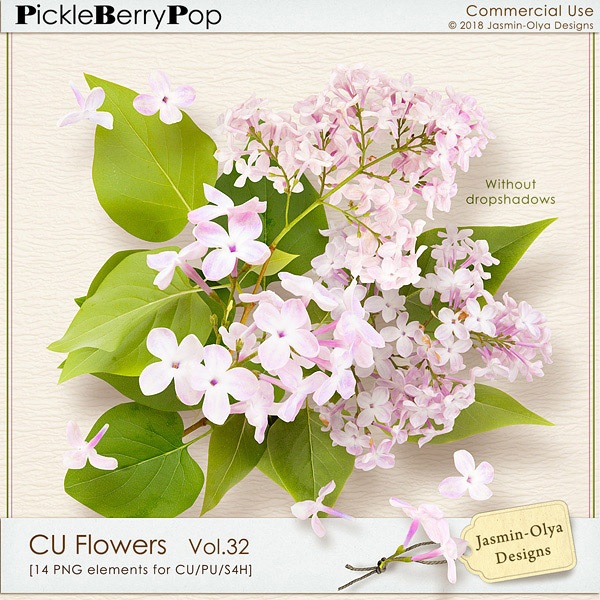 CU Flowers Vol.32 (Jasmin-Olya Designs)