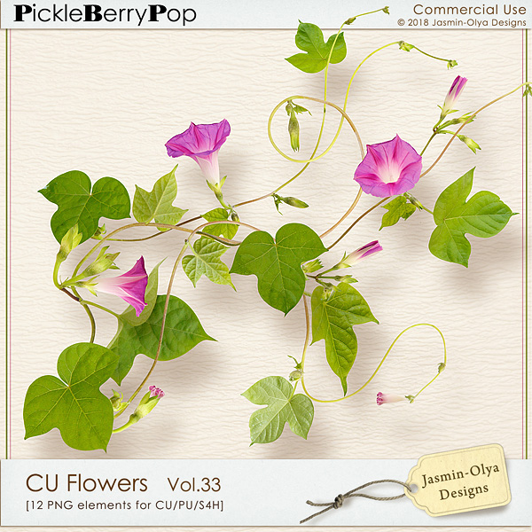 CU Flowers Vol.33 (Jasmin-Olya Designs)