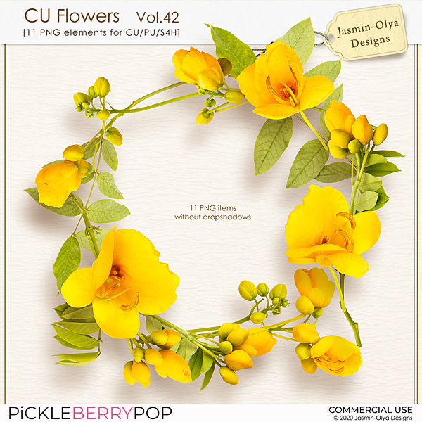 CU Flowers Vol.42 (Jasmin-Olya Designs)