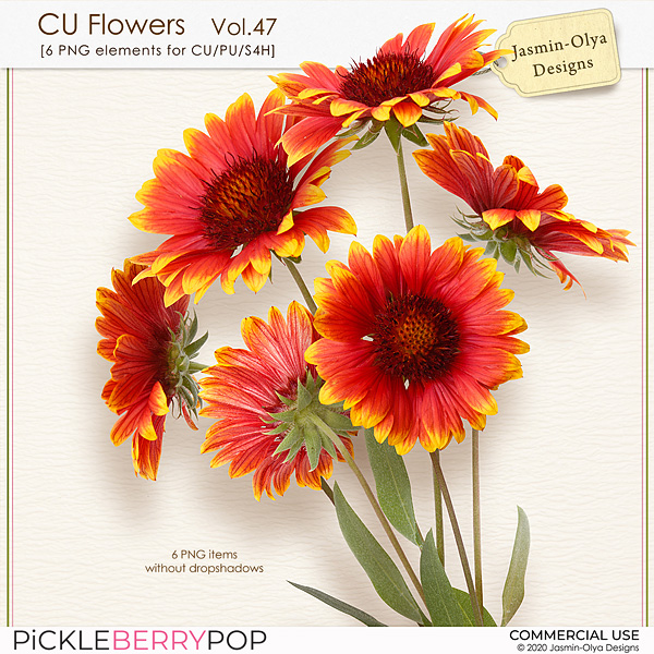 CU Flowers Vol.47 (Jasmin-Olya Designs)