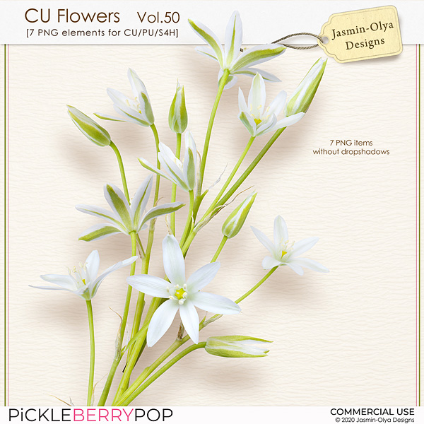 CU Flowers Vol.50 (Jasmin-Olya Designs)