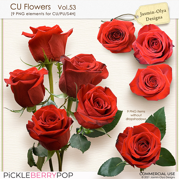 CU Flowers Vol.53 (Jasmin-Olya Designs)