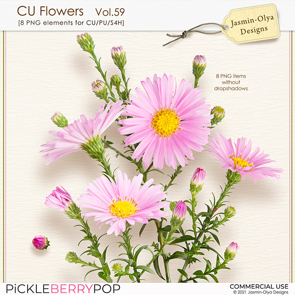 CU Flowers Vol.59 (Jasmin-Olya Designs)