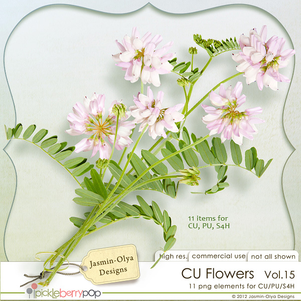 CU Flowers Vol.15 (Jasmin-Olya Designs)