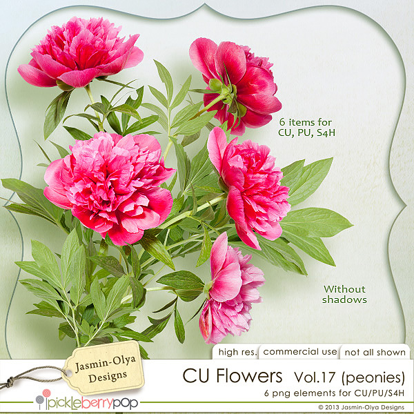 CU Flowers Vol.17 (Jasmin-Olya Designs)