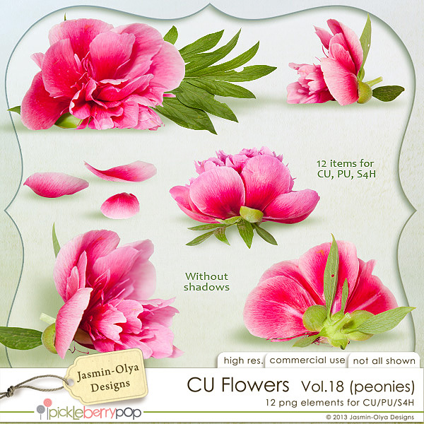 CU Flowers Vol.18 (Jasmin-Olya Designs)