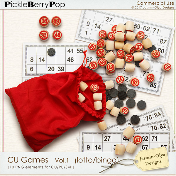 CU Games Vol.1 - lotto (Jasmin-Olya Designs)