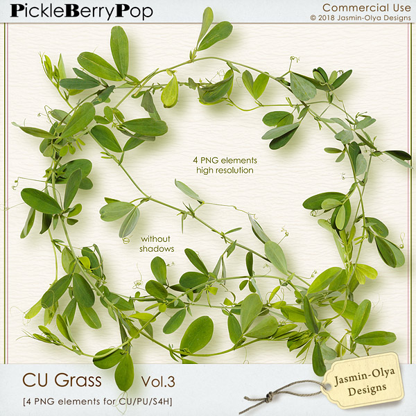 CU Grass Vol.3 - peas (Jasmin-Olya Designs)