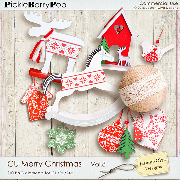 CU Merry Christmas Vol.8 (Jasmin-Olya Designs)