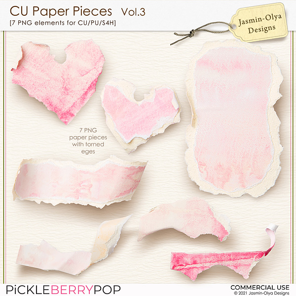 CU Paper Pieces Vol.3 (Jasmin-Olya Designs)