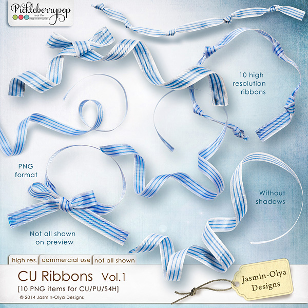 CU Ribbons Vol.1 (Jasmin-Olya Designs)