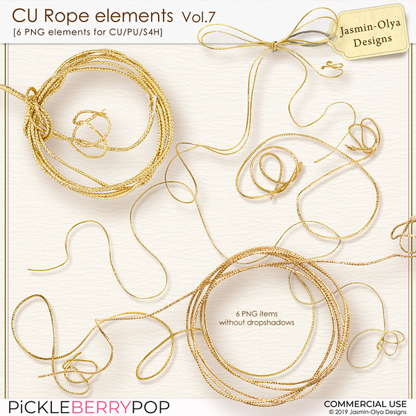 CU Rope elements Vol.7 (Jasmin-Olya Designs)