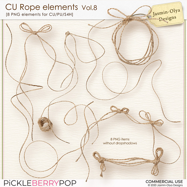 CU Rope elements Vol.8 (Jasmin-Olya Designs)