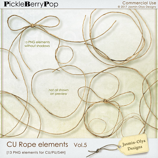 CU Rope elements Vol.5 (Jasmin-Olya Designs)