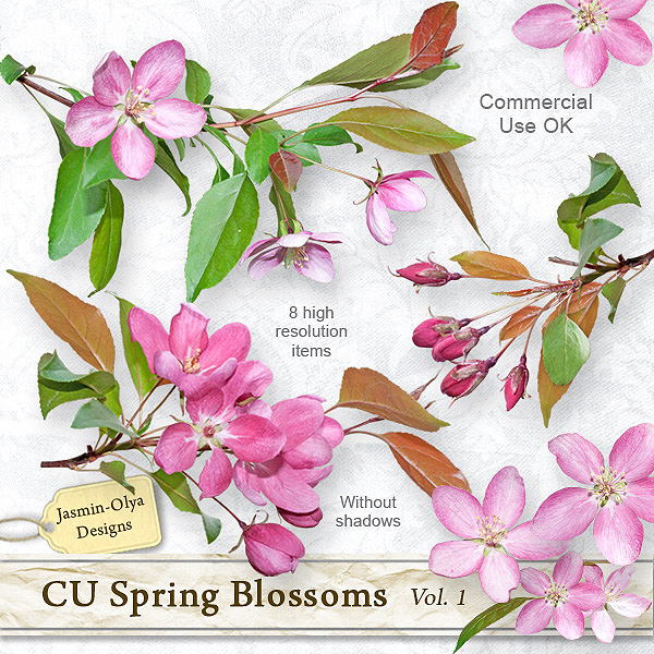 CU Spring Blossoms Vol.1 (apples)