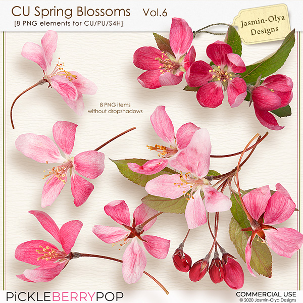 CU Spring Blossoms Vol.6 (Jasmin-Olya Designs)