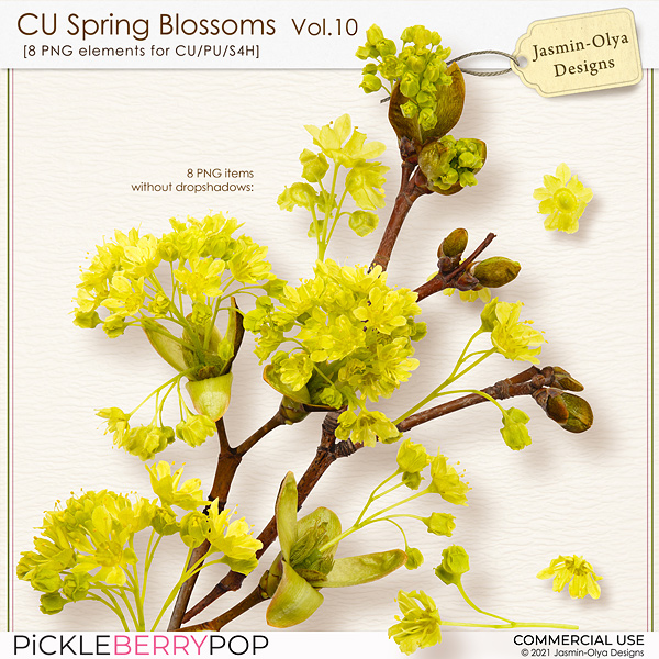 CU Spring Blossoms Vol.10 (Jasmin-Olya Designs)